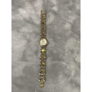 Cherish Womens Quartz Watch Abalone Shell Inlay Bracelet MOP Dial Japan PC21A